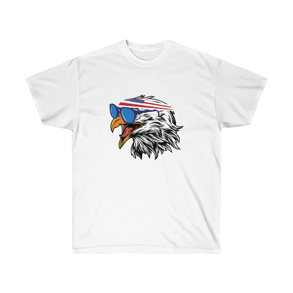 Eagle USA Flag Unisex Ultra Cotton Tee