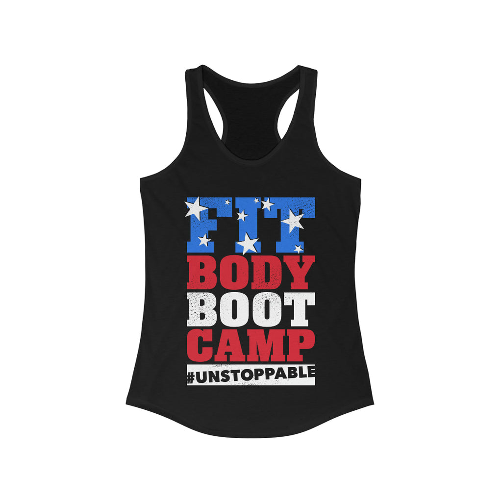 Fit Body Stars Women's Ideal Racerback Tank