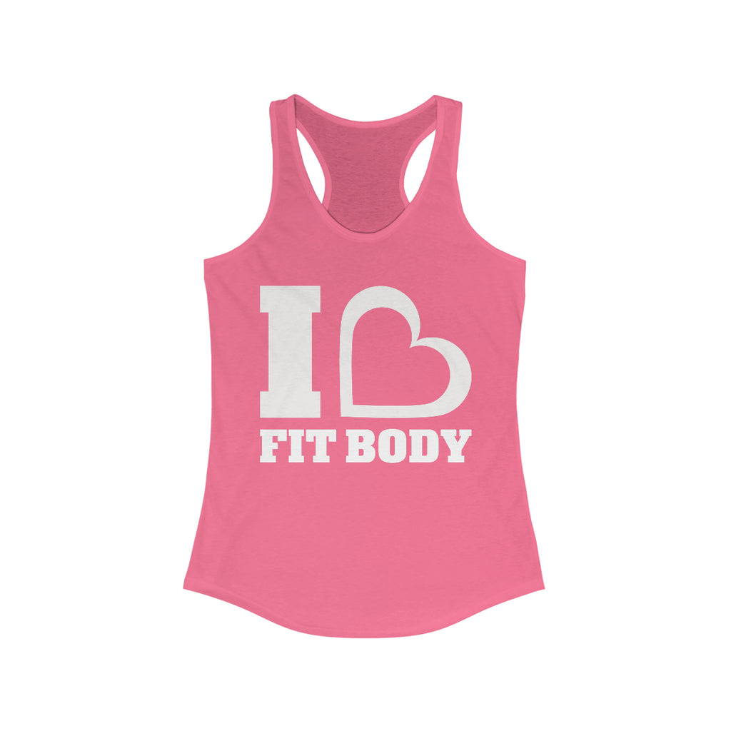 I Heart Fit Body Women's Ideal Racerback Tank